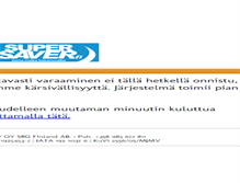 Tablet Screenshot of maintenance-www.supersaver.fi